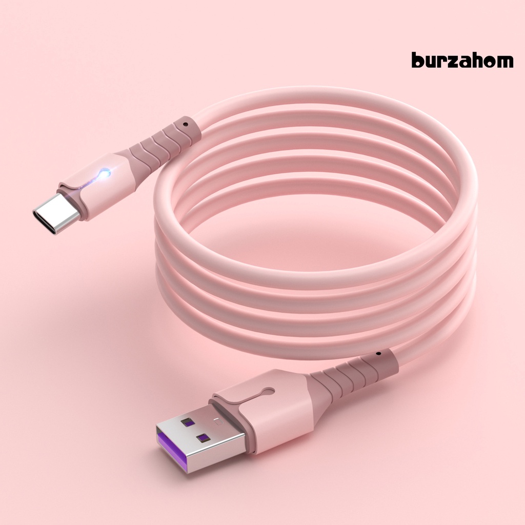 Dây Cáp Sạc Nhanh Type-C 5A TPE Silicone Dẻo Cho Điện Thoại Di Động