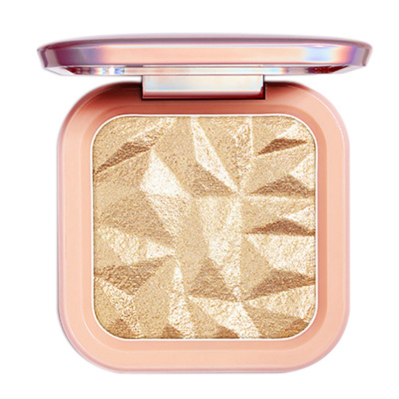 (Hàng Mới Về) Bảng Phấn Trang Điểm Bắt Sáng Tạo Khối Màu Ánh Kim 1