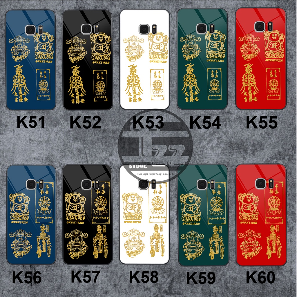 Ốp lưng KÍNH Samsung S7 / S7 EGDE in hình 3D LINH PHÙ- TÀI LỘC- MANG LẠI MAY MẮN CHO CHỦ NHÂN