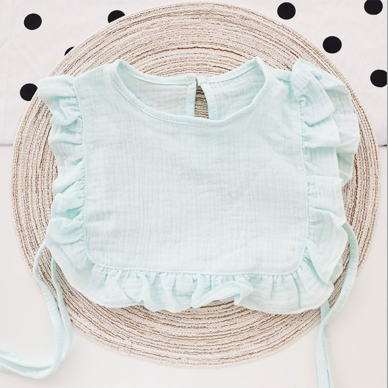 Yếm Ăn Bằng Vải Cotton Siêu Mềm Thoải Mái Cho Bé