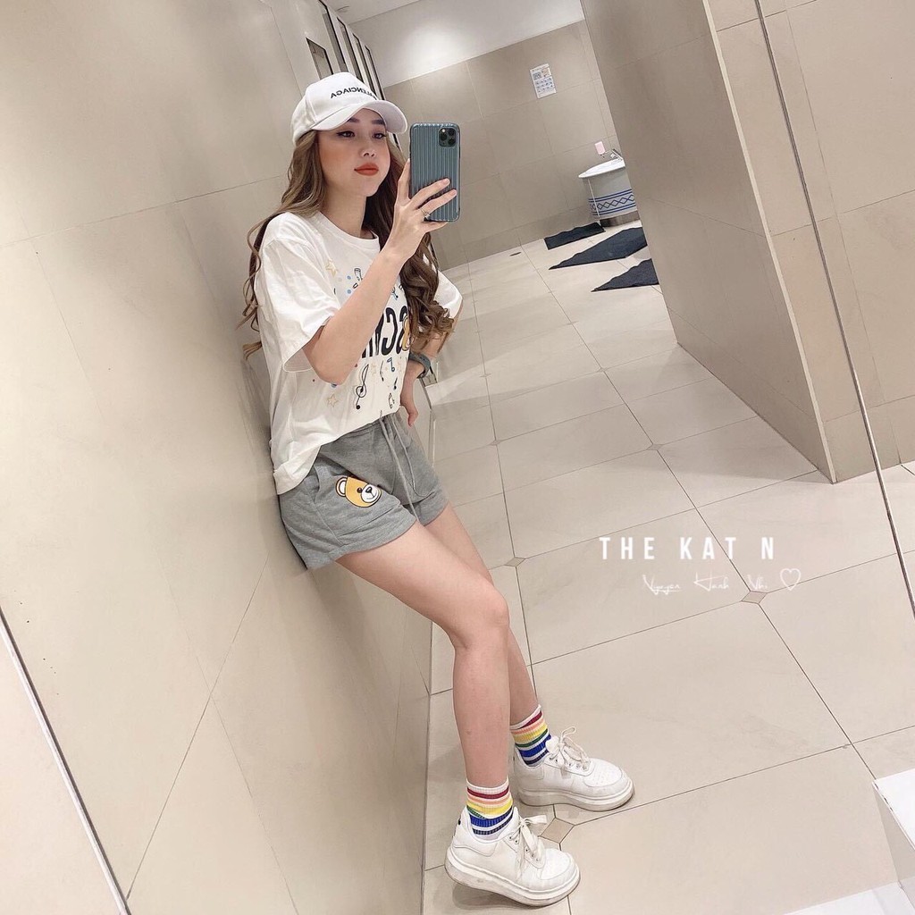 [Đồ bộ cao cấp] 💝 Set Mặc Nhà Moschino Trắng Cho Nữ MT36 - Hàng Bán Shop 💝 | BigBuy360 - bigbuy360.vn