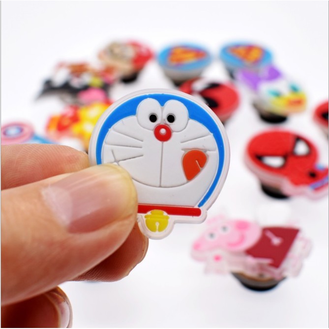 [ẢNH THẬT] jibbitz đèn, charm gắn dép sục đèn , sticker gắn dép đèn, sticker đèn gắn dép cross