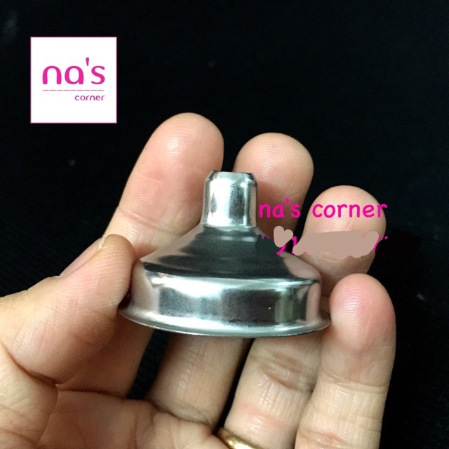 Phễu mini kim loại dùng chiết tinh dầu bằng thép không gỉ