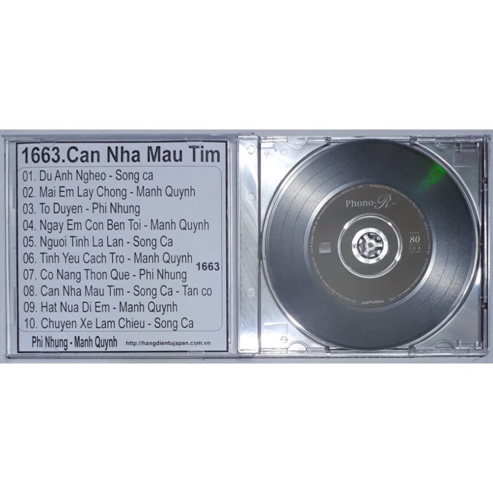 Bộ 3 CD ca sĩ Phi Nhung