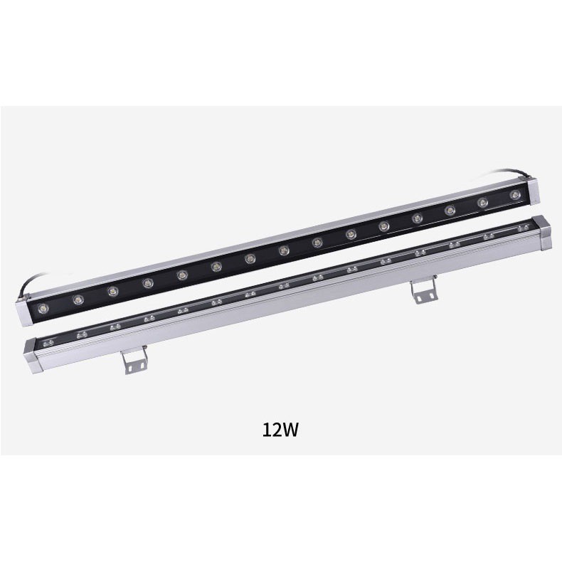 Đèn led thanh hắt ngoài trời dùng điện 220V, thân nhôm, BH 24 tháng