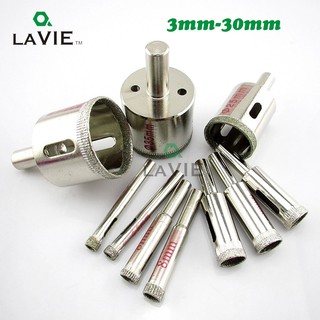 Bộ 2 Mũi Khoan Kính 3mm-30mm m25 Chuyên Dụng