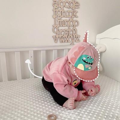 Nón lưỡi trai hoạ tiết hình khủng long xinh xắn cho bé gái