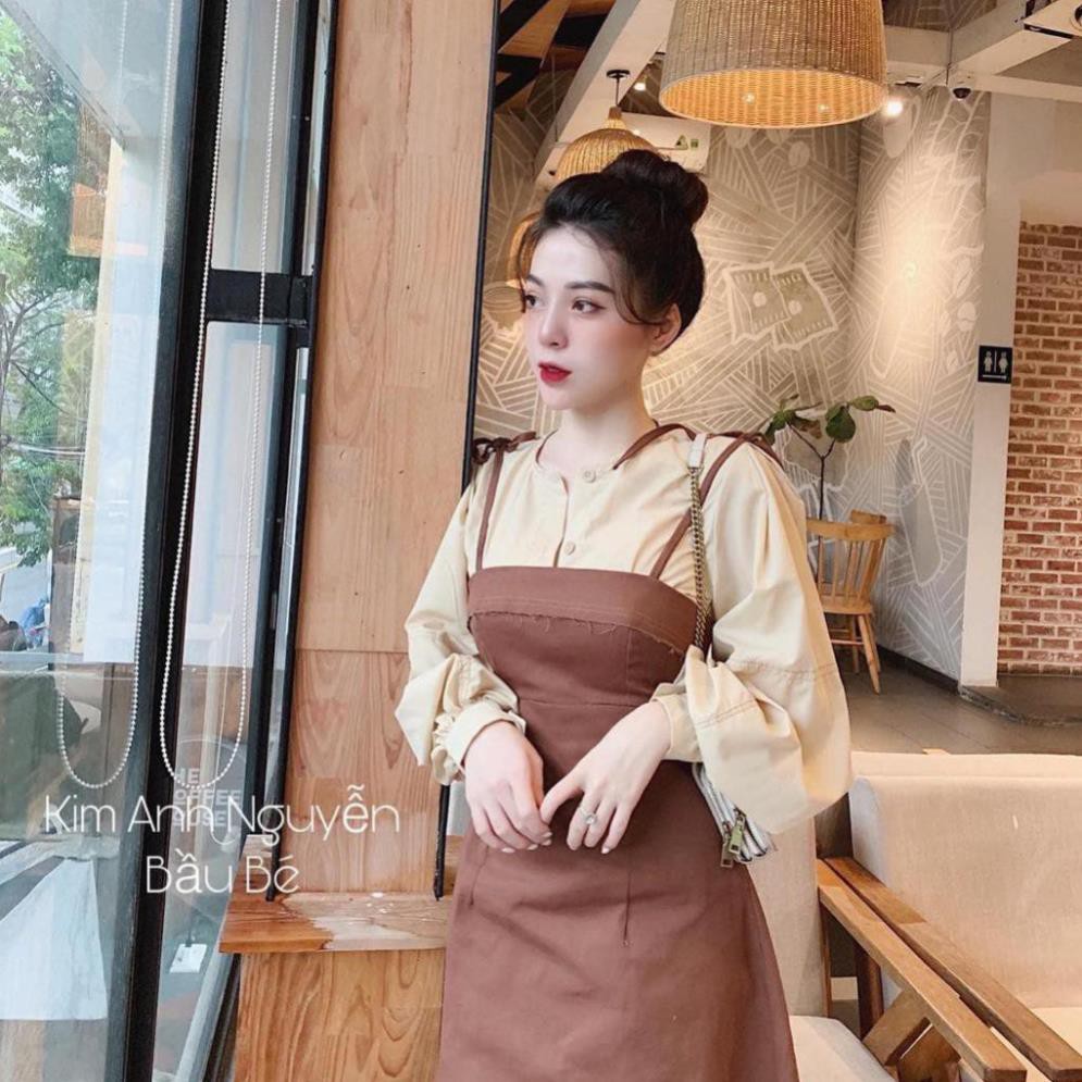 SET YẾM NÂU 2D + ÁO KEM