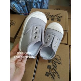 Giày Lười Vải CANVAS Cho Bé Size 21-25 (SP000791)