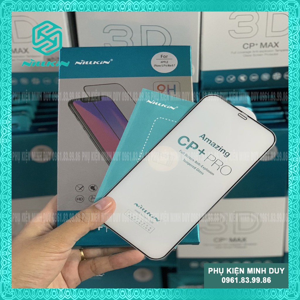 Kính cường lực Nillkin CP+ Pro cho Iphone 12 và Iphone 13