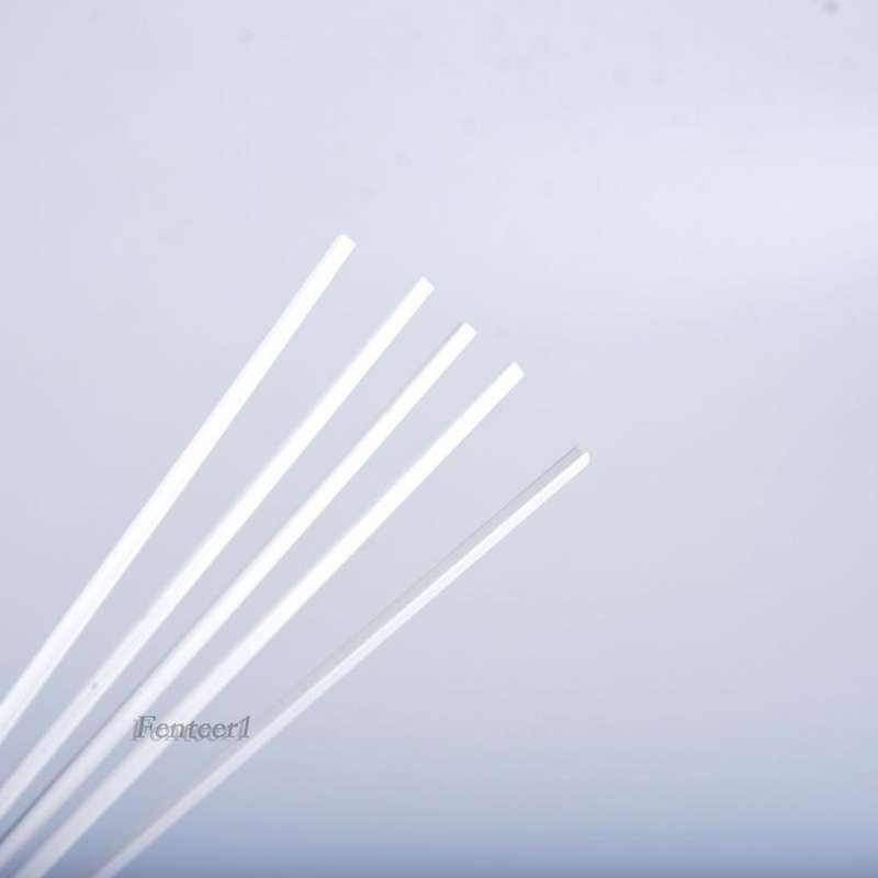 Set 20 que nhựa trắng 3x250mm làm mô hình kiến trúc