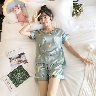 Bộ Pizama Lụa siêu mịn mượt Hàng NK Quảng Châu