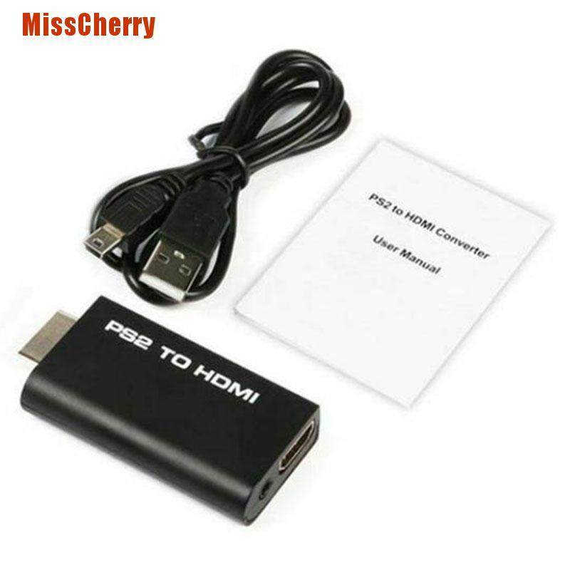 Bộ Chuyển Đổi Ps2 Sang Hdmi Video Với Đầu Ra Âm Thanh 3.5mm