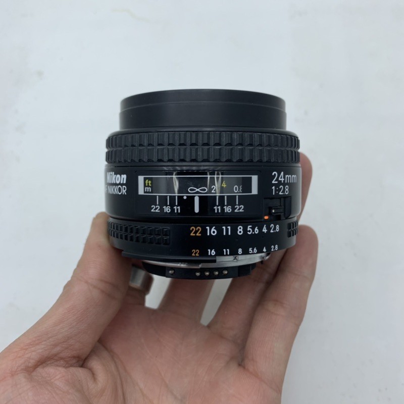 Ống Kính NIKON AF 24MM F/2.8D XÁCH TAY (ĐẸP)