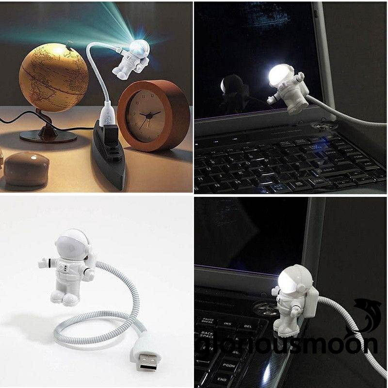 Đèn LED mini hình phi hành gia độc đáo cắm USB đèn ngủ dễ thương