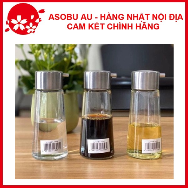 Lọ đựng dầu ăn, nước mắm bằng thủy tinh NỘI ĐỊA NHẬT BẢN