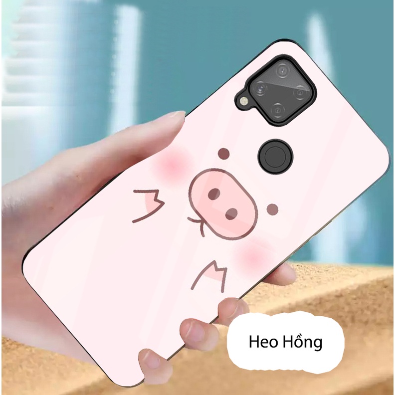 Ốp Lưng REALME C12, C15, C25, C25S Mặt Kính Gương Bóng