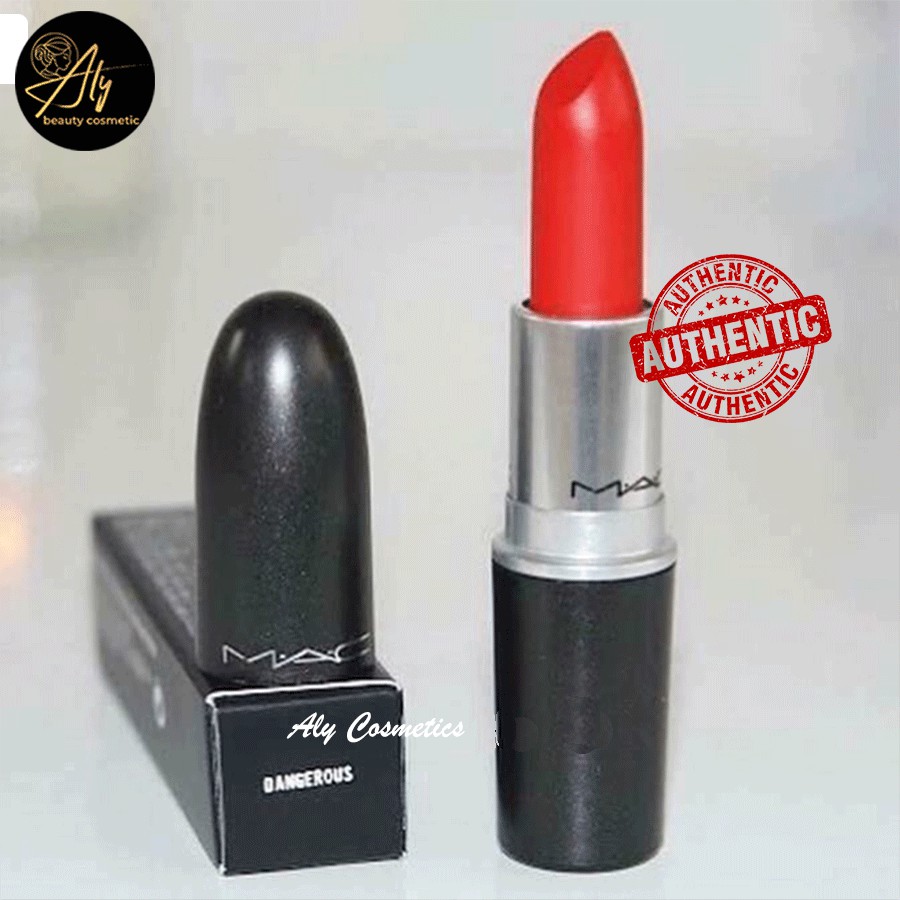 News [SALE OFF CHUẨN AUTH 100%] Son MAC Lady Danger 607 Màu Đỏ Cam – Matte Đặt Mua Ngay