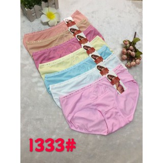 Sét quần lót thái cotton thông hơi hoa văn thiên nga sáng màu (Bộ 10 cái - 38-65kg)
