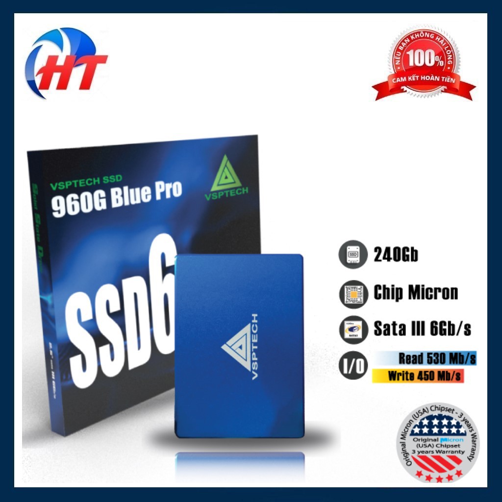 Ổ cứng SSD VSPTECH Blue Pro 240G/b