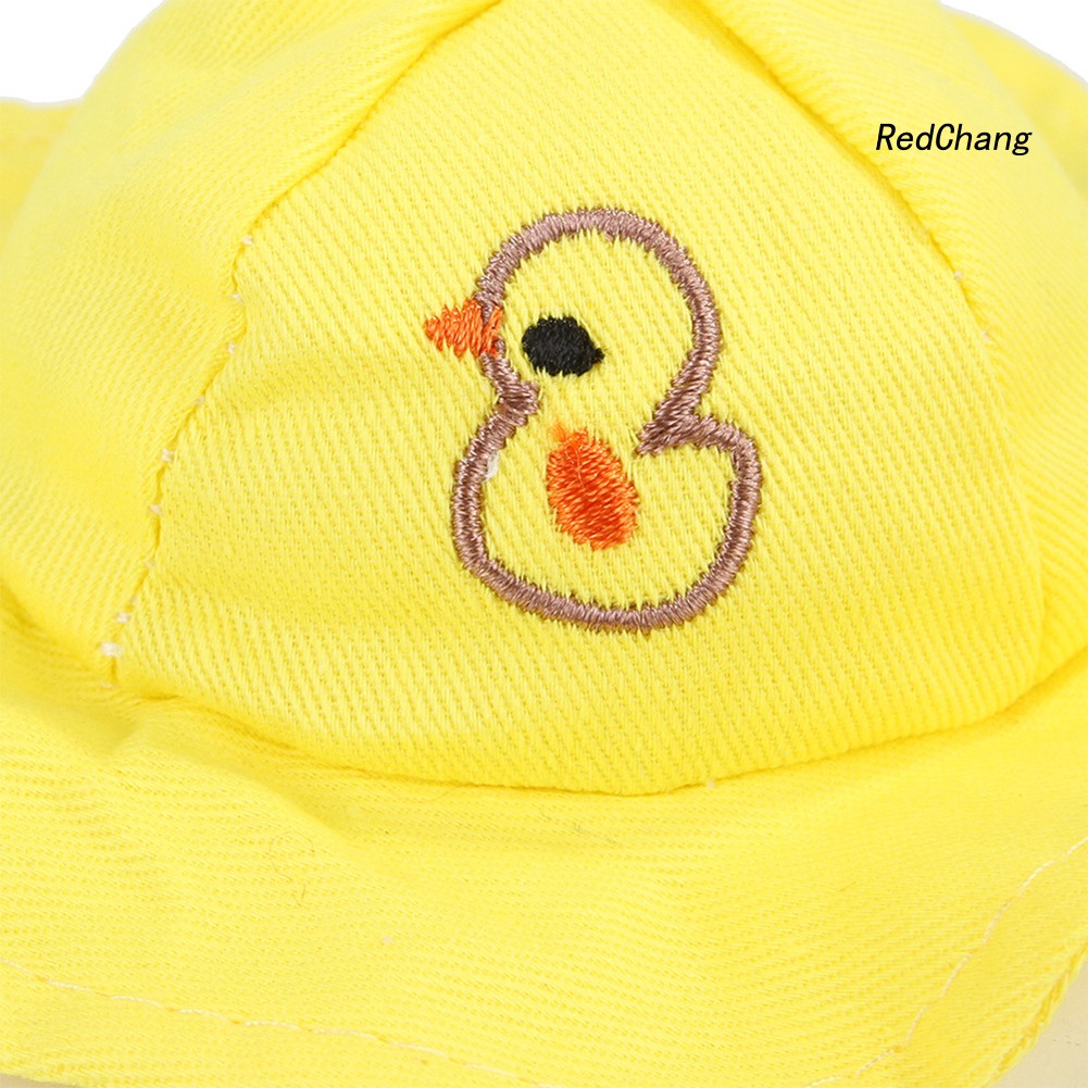 Set 2 Món Đồ Hóa Trang Vịt Vàng Dễ Thương Cho Thú Cưng
