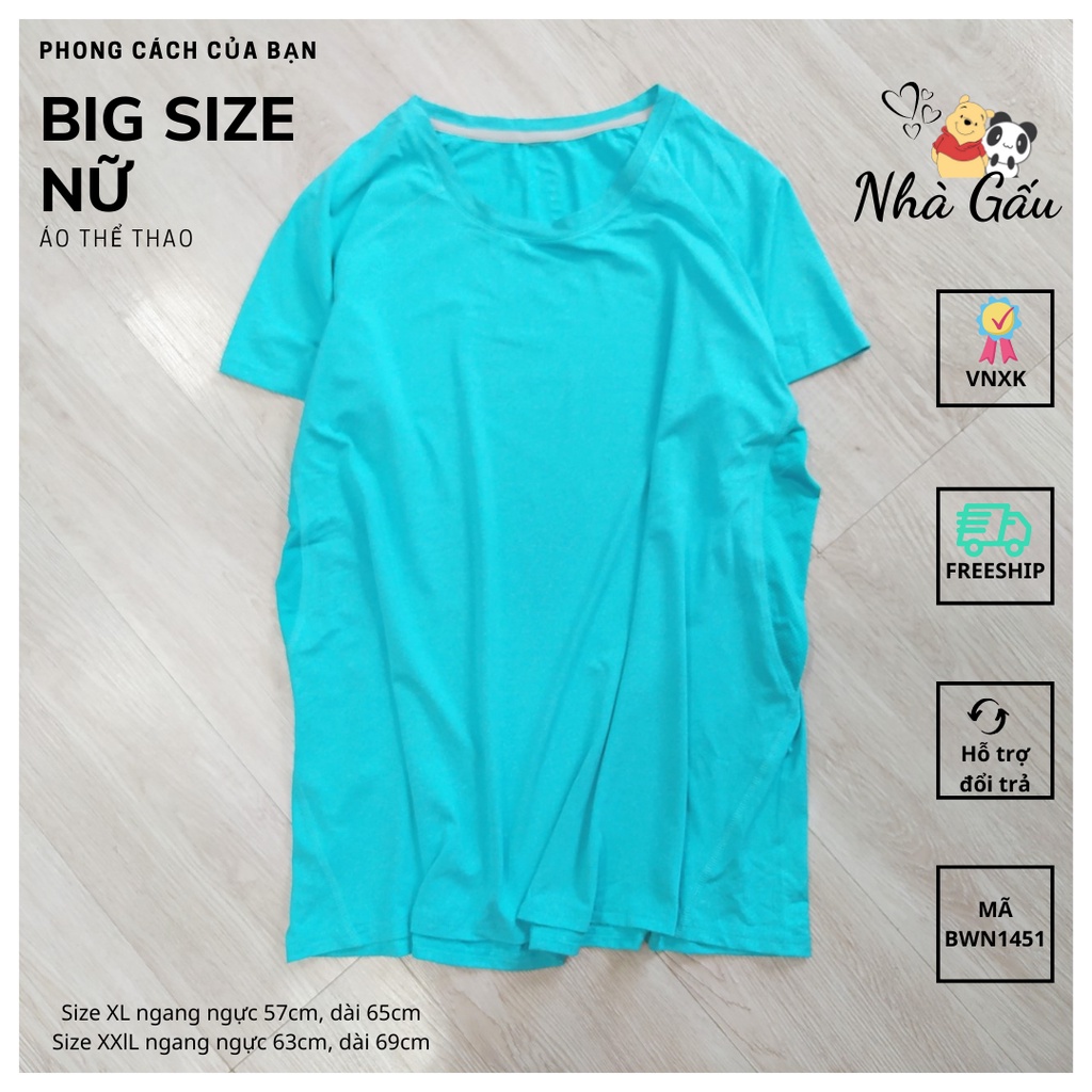 Áo bigsize thể thao nữ BWM1451