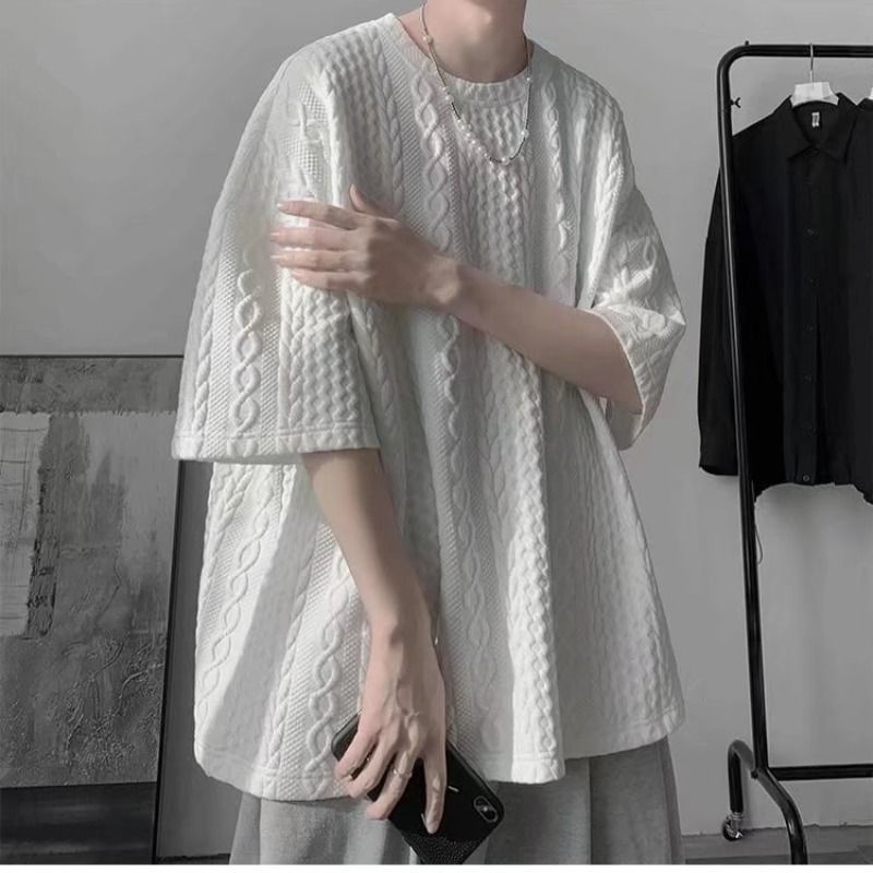 Áo Sweater Pullover Dáng Rộng Phong Cách Hàn Quốc Thời Trang Dành Cho Nam 2022