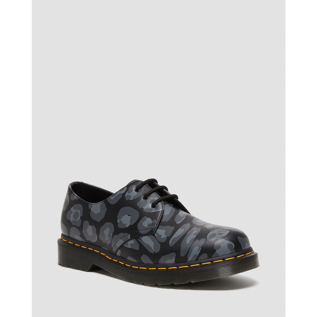 Giày cổ thấp DrMartens 1461 leopard smooth chính hãng