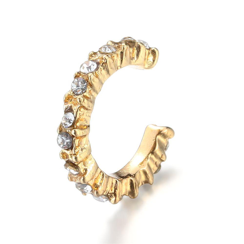 Set 6 Khuyên Tai Đính Đá Không Cần Xỏ Lỗ