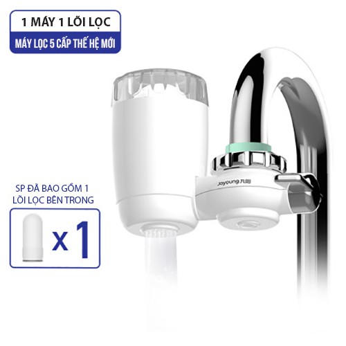 Máy lọc nước, khử mùi, khử màu tại vòi Joyoung JYW-T01/JYW-T03, hàng y hình, dễ lắp ráp,độ bền dài lâu