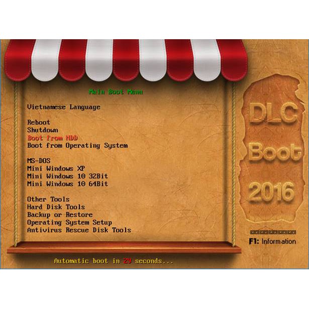 Đĩa Trắng DVD DLC Boot 2016