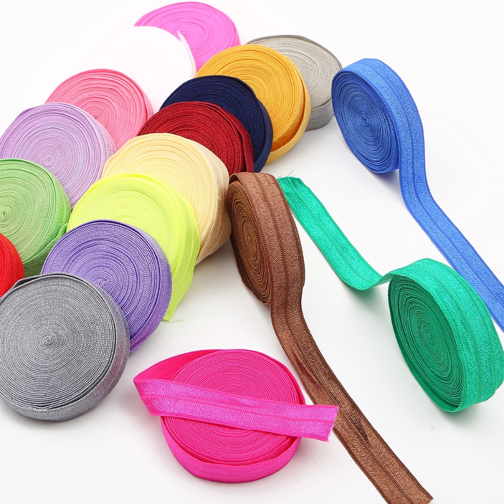 Dây Ruy Băng Ren Co Giãn 5 Yard 15mm Độc Đáo