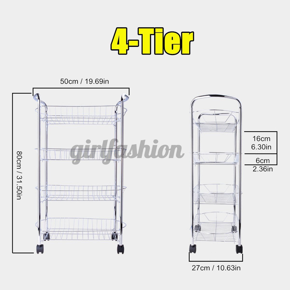 Xe Đẩy Em Bé 3 / 4 Tầng Tiện Lợi