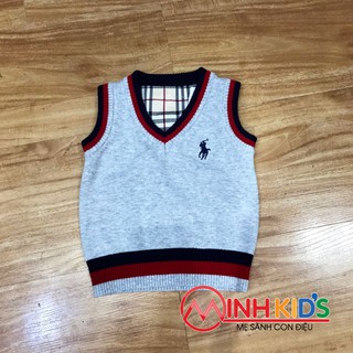 Áo len 3 lỗ cho bé trai