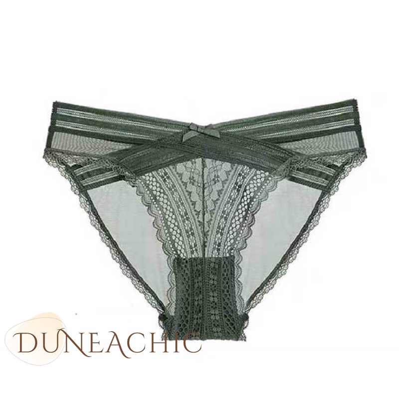 DUNEA Set Đồ Lót Phối Ren Phong Cách Quyến Rũ Dành Cho Nữ