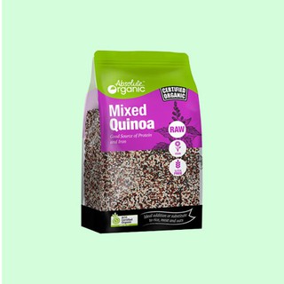 Hạt Quinoa Ba Màu Hữu Cơ hiệu Absolute Organic gói 400g