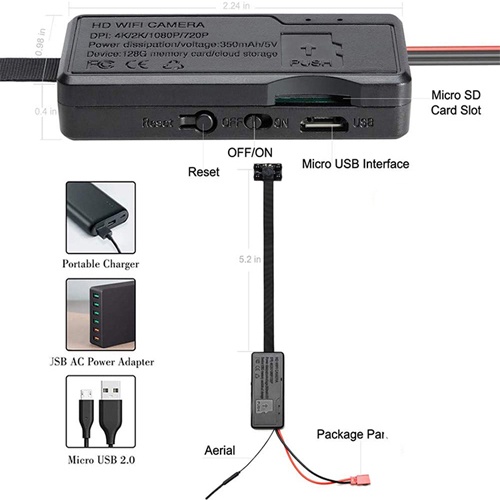 [ SẢN PHẨM MỚI ] Camera mini Hồng Ngoại Quay Đêm QĐ999 4K - Sem Tu Xa, Hộp Tản Nhiệt | BigBuy360 - bigbuy360.vn
