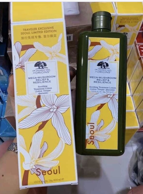 Toner Nấm Linh Chi ORIGINS Soothing Treatment Lotion