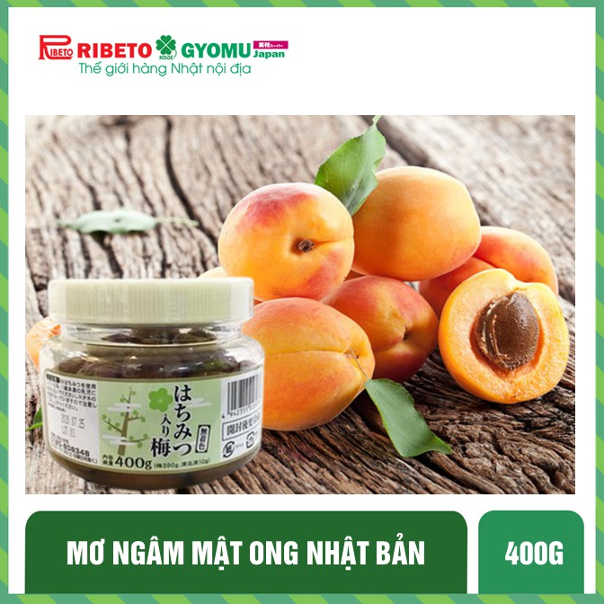 Mơ ngâm mật ong Kobe Bussan 400g - Nhật Bản