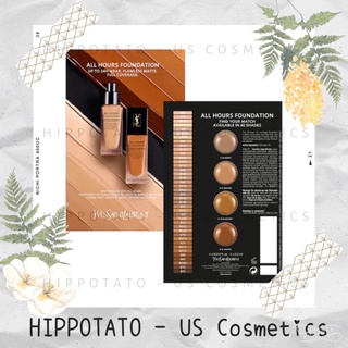 🌹 Y.SL All Hours Foundation - Sample kem nền trang điểm 4 màu