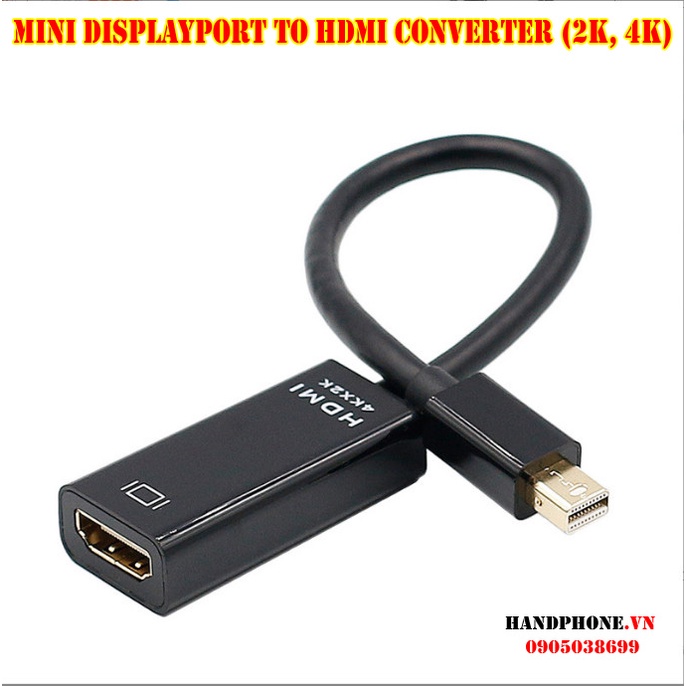 Cổng chuyển đổi DisplayPort to HDMI Adapter AV Converter 1080P 2K 4K mạ vàng, cáp chuyển đổi tín hiệu | BigBuy360 - bigbuy360.vn