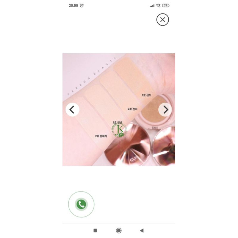 Thanh Lý/ Pass Lõi Phấn nước Clio Kill Cover Pink Glow Cream Cushion SPF40 PA++ | BigBuy360 - bigbuy360.vn