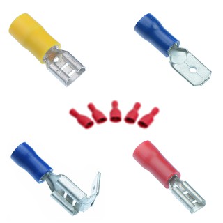 50 đầu nối dây điện màu đỏ 2.8mm