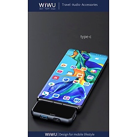 Hub WiWu Alpha 4 In 1 USB-C T5 Pro Vỏ Hợp Kim Nhôm, Cảm Ứng Thoải Mái, Mở Rộng Nhiều Cổng - Hàng Chính Hãng