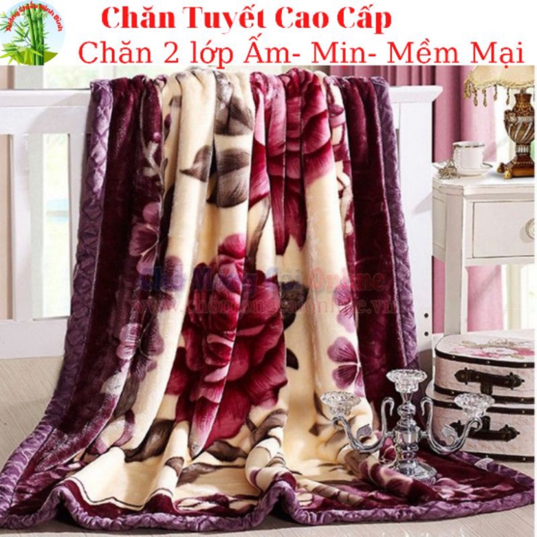 Chăn tuyết mùa đông siêu ấm không xù lông,cân nặng từ 2kg,3kg,4kg,5kgshop K