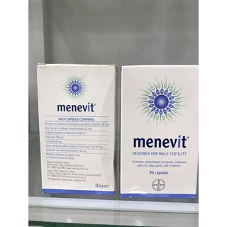 MENEVIT TĂNG CƯỜNG CHẤT LƯỢNG TINH TRÙNG 90V