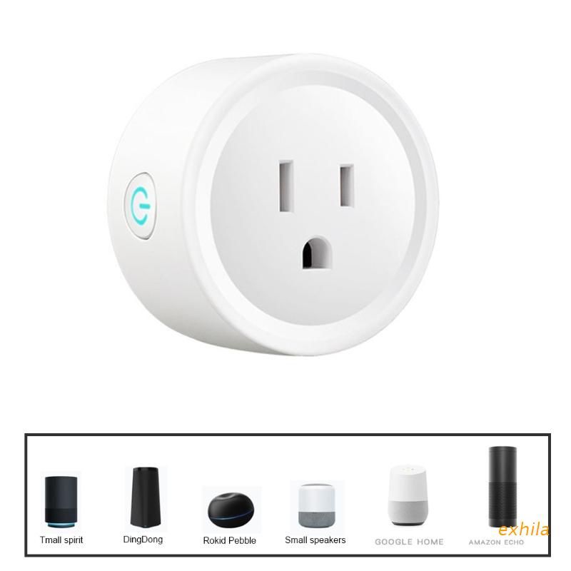 Ổ Cắm Thông Minh 10A Tuya Có Thể Lập Trình Bằng Giọng Nói Và Hẹn Giờ Điều Khiển Bằng Ứng Dụng Cho Google-Ham
