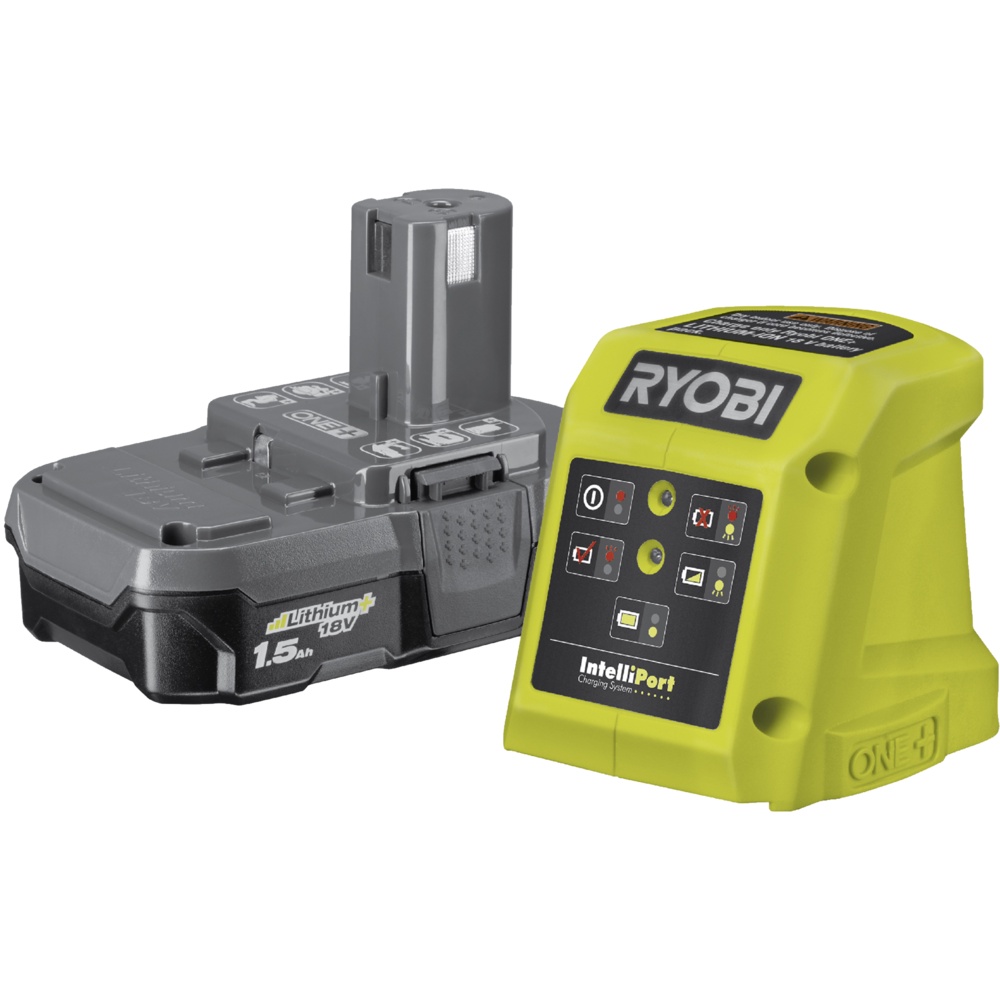 Bộ pin lithium+ kèm sạc ryobi 18v 1.5ah rbc18l15hb