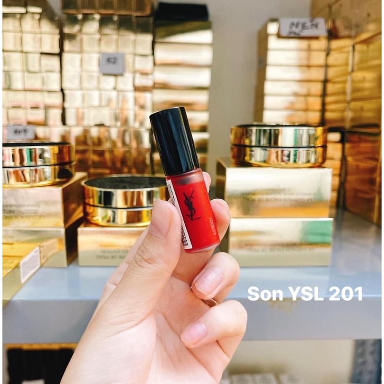 Son Y.S.L velvet cream 201 Minisize