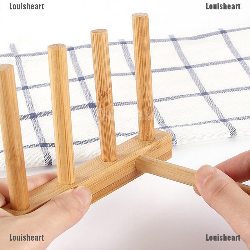 Giá Đỡ Nắp Nồi Bằng Gỗ Gắn Bồn Rửa Tiện Lợi